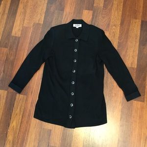 Classic black St. John Knit jacket